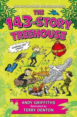 The 143-Story Treehouse: Camping Trip Chaos! Paperback Square Fish