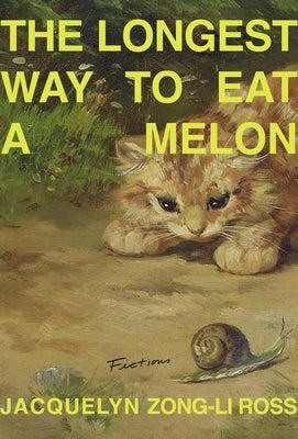 Paperback of "The Longest Way to Eat a Melon" by Sarabande Books featuring a colorful cover with abstract artwork.