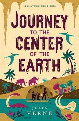 Cover of Union Square Kids paperback edition of "Journey to the Center of the Earth" featuring an adventurous illustration.
