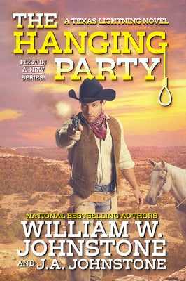 Cover image of "The Hanging Party" mass market paperbound novel by Pinnacle Books, featuring a mysterious scene.