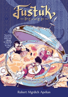 Paperback of Fustuk: A Graphic Novel by Penguin Workshop showing the colorful cover with artwork and title text.