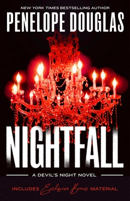 Paperback novel Nightfall by Berkley Books, showing the book cover with dark, atmospheric artwork and title text.