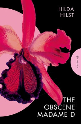 Paperback of The Obscene Madame D by Pushkin Press Classics, featuring the book's cover with title and author details.
