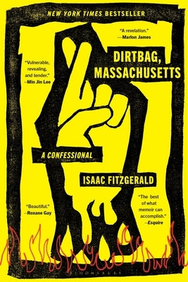 Dirtbag, Massachusetts: A Confessional paperback book by Bloomsbury Publishing with a cover illustration.