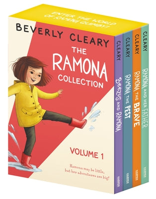 The Ramona 4-Book Collection, Volume 1: Beezus and Ramona, Ramona and Her Father, Ramona the Brave, Ramona the Pest Paperback HarperCollins