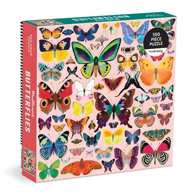 Brilliant Butterflies 500 Piece Family Puzzle Other Galison