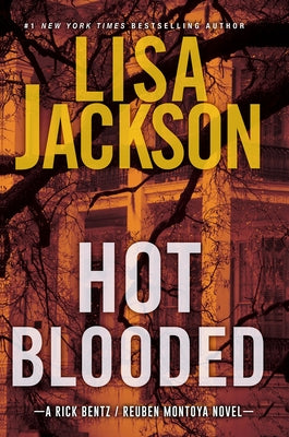 Mass market paperbound book "Hot Blooded" by Zebra featuring a vibrant cover design and bold typography.