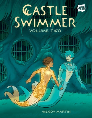 Paperback of Castle Swimmer: Volume 2 by Ten Speed Graphic featuring colorful cover art with a whimsical swimmer character.