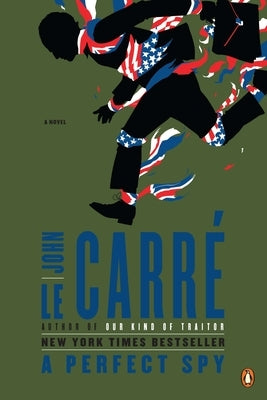 Paperback edition of A Perfect Spy by Penguin Books, showing the book cover with title and author details.