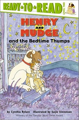 Paperback of Henry and Mudge and the Bedtime Thumps by Simon Spotlight, featuring colorful cover art with illustrations of Henry and Mudge.