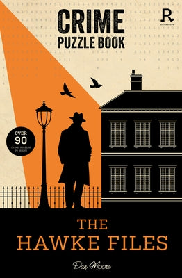 Paperback of The Hawke Files crime puzzles by Richardson Publishing featuring a book cover with intriguing detective illustrations.