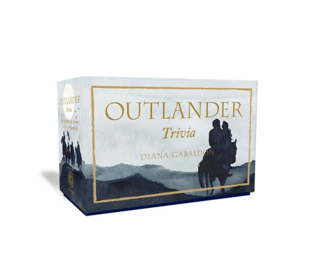 Outlander Trivia card game by Random House Worlds featuring a deck of questions and answers for testing Outlander fan knowledge.