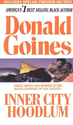 Inner City Hoodlum mass market paperback by Holloway House Publishing showing the book cover with bold title and urban-themed design