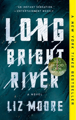 Paperback of Long Bright River by Riverhead Books, featuring the book cover with title and author name.