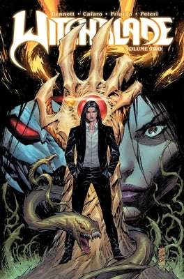 Paperback of Witchblade Volume 2 comic book by Image Comics featuring cover art with the Witchblade character and dynamic illustration.