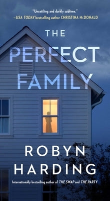 Cover of the mass market paperbound novel "The Perfect Family" by Pocket Books, featuring a family portrait illustration.