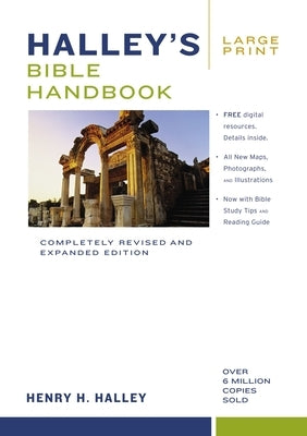 Zondervan Halley's Bible Handbook, a comprehensive guide in a compact format, featuring the book's cover with title and design.