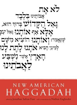 New American Haggadah Paperback Little Brown and Company