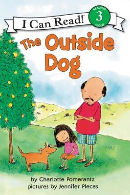 Paperback of The Outside Dog by HarperCollins, showing the book cover with title and author details.