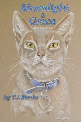Paperback of Moonlight & Grace by Booklocker.com, featuring a cover with moonlit scenery and elegant typography.