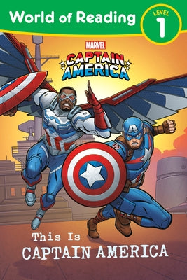 World of Reading: This Is Captain America: Level 1 Reader Paperback Random House/Marvel