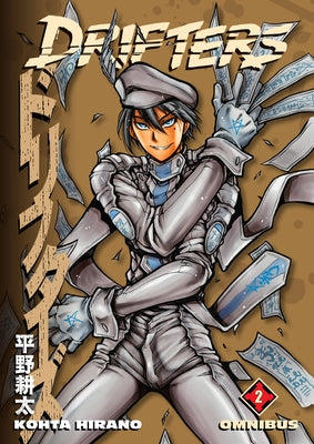 Dark Horse Manga Drifters Omnibus Volume 2 paperback with illustrated cover featuring manga characters and artwork.