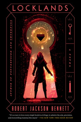 Paperback book titled "Locklands" by Del Rey Books, featuring a cover design with fantasy-themed artwork