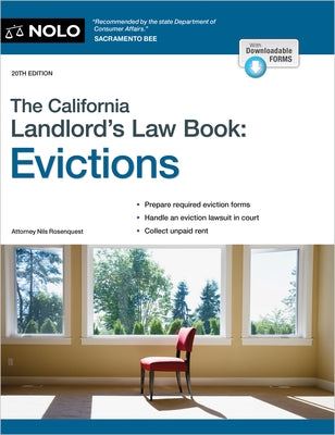 The California Landlord's Law Book: Evictions: Evictions Paperback NOLO
