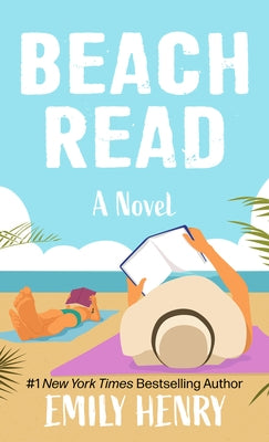 Paperback of Beach Read by Thorndike Press Large Print featuring a colorful cover with beach and sunset imagery.