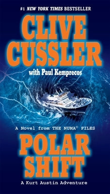 Mass market paperbound of "Polar Shift" by G.P. Putnam's Sons, showing the book cover with icy and polar-themed artwork.