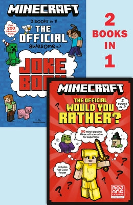 Minecraft 2-In-1: The Official Would You Rather/The Official Joke Book (Minecraft) Paperback Random House Books for Young Readers