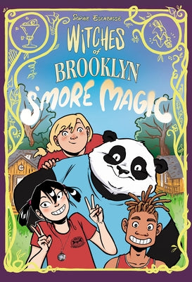 Paperback graphic novel Witches of Brooklyn: s'More Magic by Random House Graphic showing colorful illustrated cover.