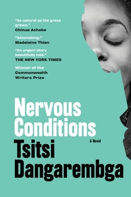 Paperback of Nervous Conditions by Graywolf Press, featuring a plain cover with the title and author's name visible.