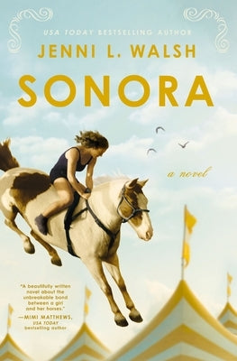 Sonora paperback book by Harper Muse with cover art, featuring a close-up of the book's front cover.