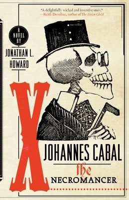 Cover of Vintage paperback edition of Johannes Cabal the Necromancer, featuring dark, mystical artwork on the book cover.