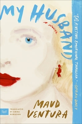 Paperback book titled "My Husband" by Harpervia, featuring a close-up of the book cover with elegant typography.
