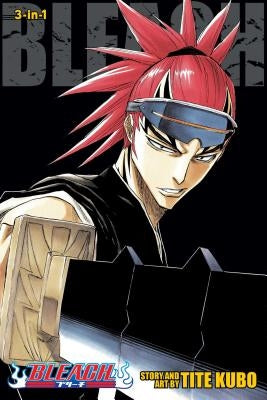 Paperback Bleach 3-in-1 Edition Vol. 4 by Viz Media showing the front cover with artwork from the manga series.