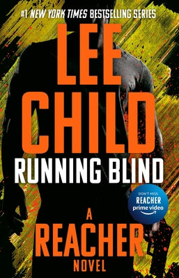 Paperback of Running Blind novel by Berkley Books, showing the book cover with title and author details.
