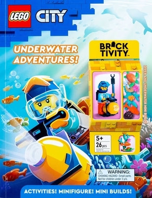Lego City: Underwater Adventures Paperback Studio Fun International