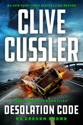 Paperback of Clive Cussler's Desolation Code by G.P. Putnam's Sons, showing the book cover with title and author details.