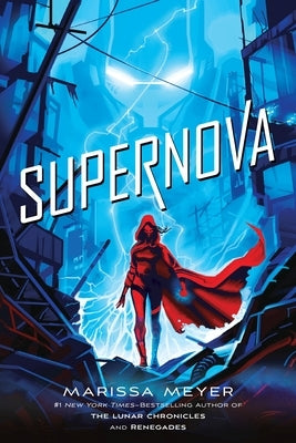 Paperback Supernova novel by Square Fish featuring a colorful cover with space-themed artwork and bold typography.