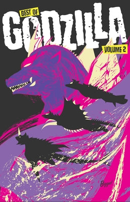 Paperback of Best of Godzilla, Vol. 2 by IDW Publishing featuring colorful Godzilla comic cover artwork.