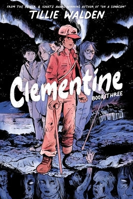 Paperback copy of Clementine Book Three by Image Comics showcasing the book cover with colorful artwork.