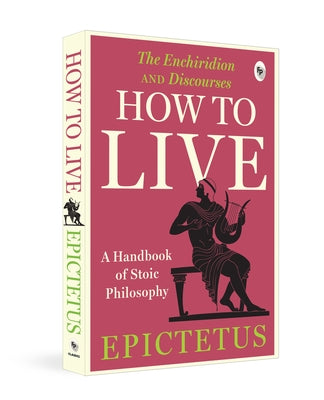 Paperback of "How to Live" Stoic philosophy handbook by Fingerprint! Publishing, showing the book cover with title and author.