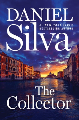 Paperback of The Collector by Harper Paperbacks, featuring a colorful cover with artwork and the book title visible.
