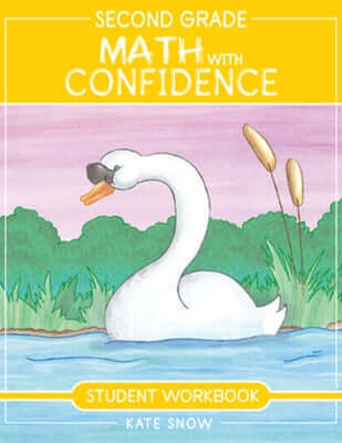 Second Grade Math with Confidence Student Workbook Paperback Well-Trained Mind Press