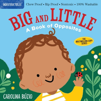 Indestructibles: Big and Little: A Book of Opposites: Chew Proof - Rip Proof - Nontoxic - 100% Washable (Book for Babies, Newborn Books, Safe to Chew) Paperback Workman Kids