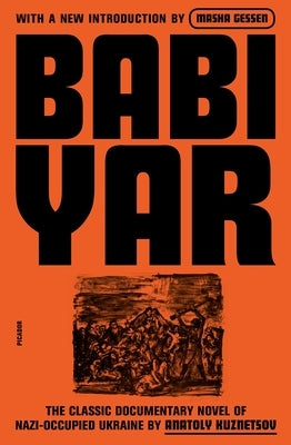 Paperback of Babi Yar: A Document in the Form of a Novel by Picador USA, featuring the book's cover with title and author details.