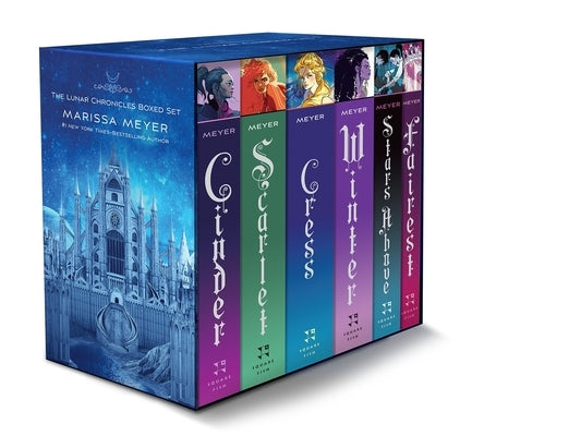 The Lunar Chronicles Boxed Set: Cinder, Scarlet, Cress, Fairest, Stars Above, Winter Paperback Square Fish