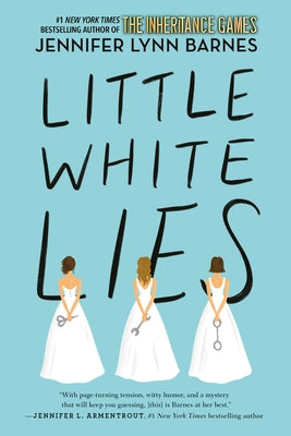 Paperback of Little White Lies by Little, Brown Books for Young Readers, featuring the book cover with white and colorful illustrations.